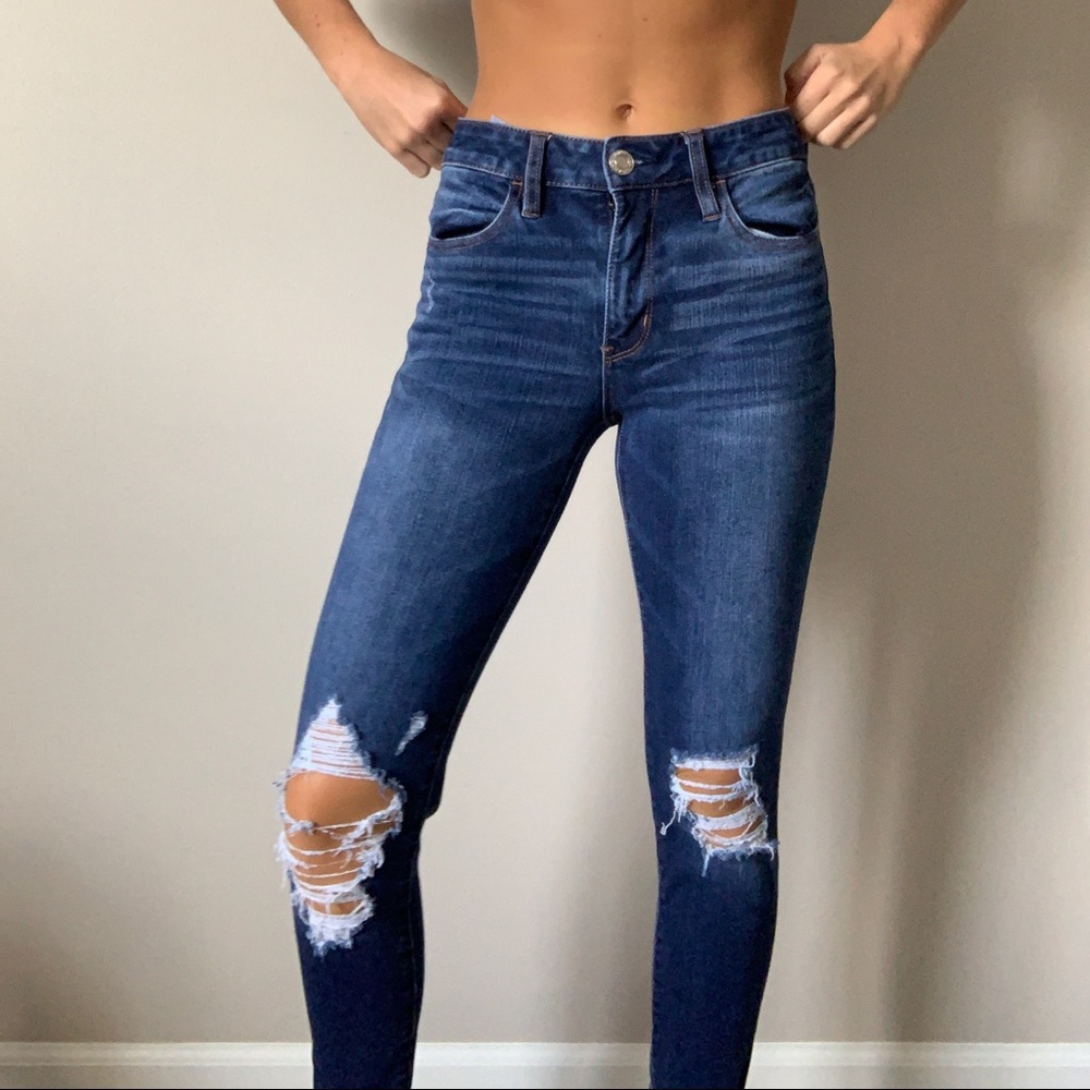 American Eagle high rise jean